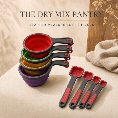 The Dry Mix Pantry Starter Measure Set — 8 Pieces