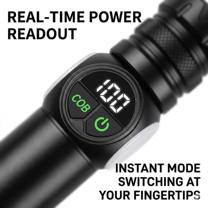 The Sentinel Pro™: 10,000LM Tactical Magnetic Flashlight