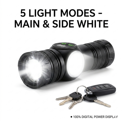 The Sentinel Pro™: 10,000LM Tactical Magnetic Flashlight