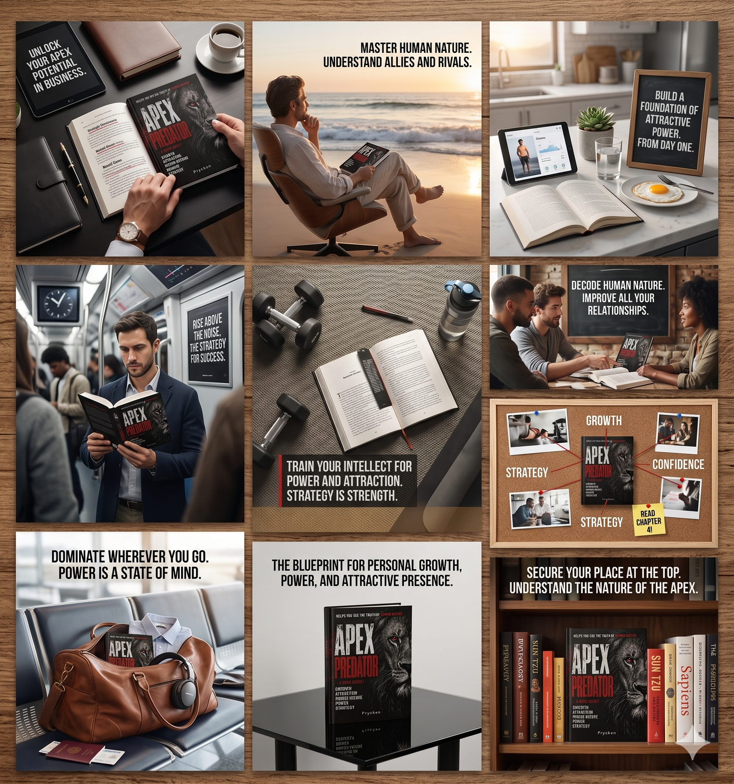 Apex Predator: A Book About Growth, Attraction, Human Nature, Power, Strategy