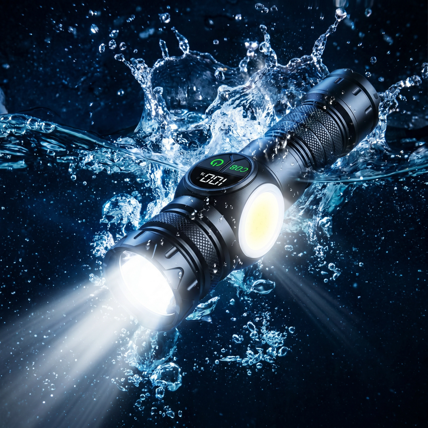 The Sentinel Pro™: 10,000LM Tactical Magnetic Flashlight