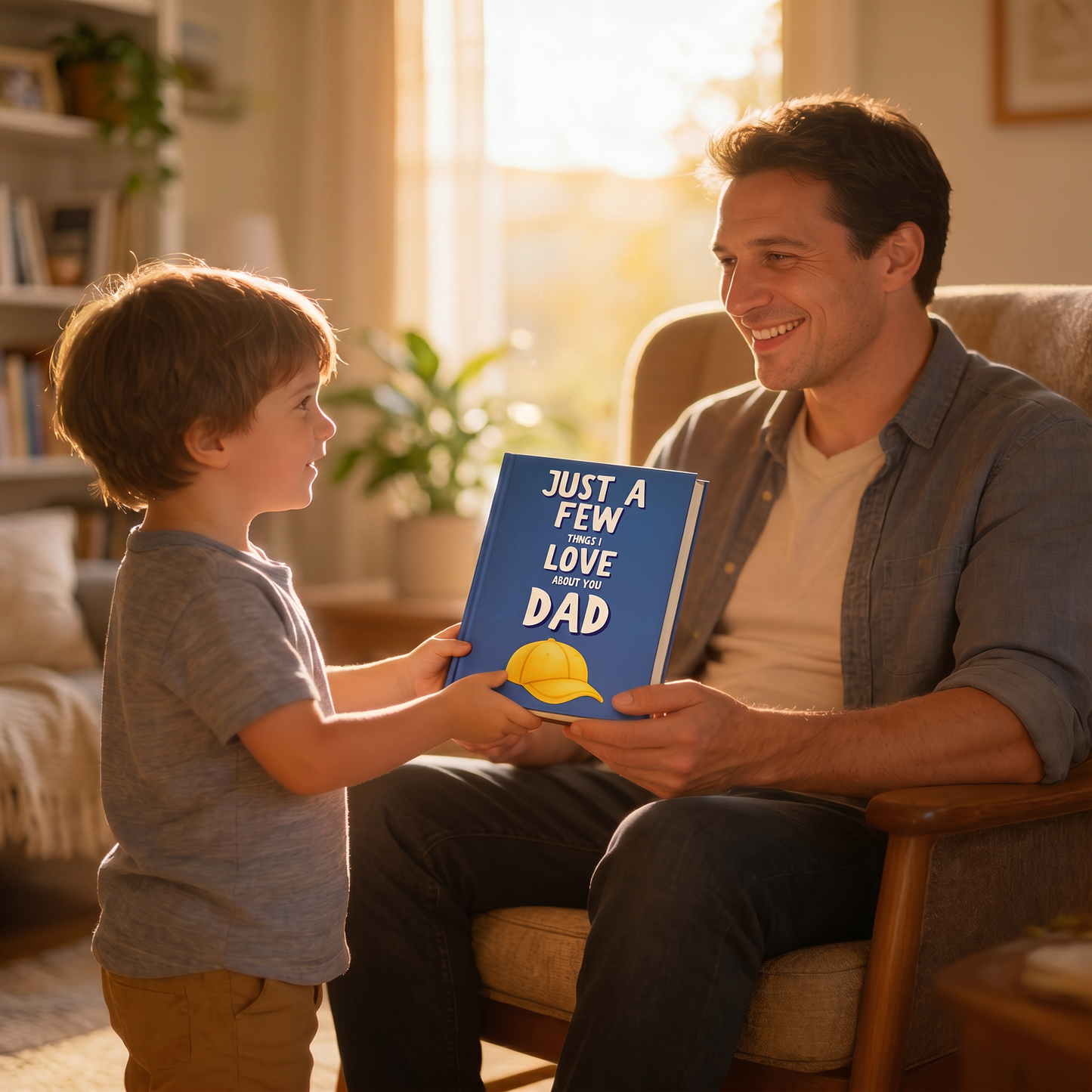 Just A Few Things I Love About You Dad: A Fill-in-the-Blank Keepsake